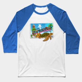 Dry Lagoon - Large Letter Postcard (3D) Baseball T-Shirt